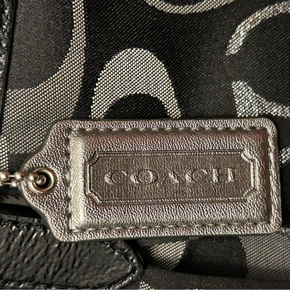 Coach Black and Gray Tote Bag - Picture 8 of 16
